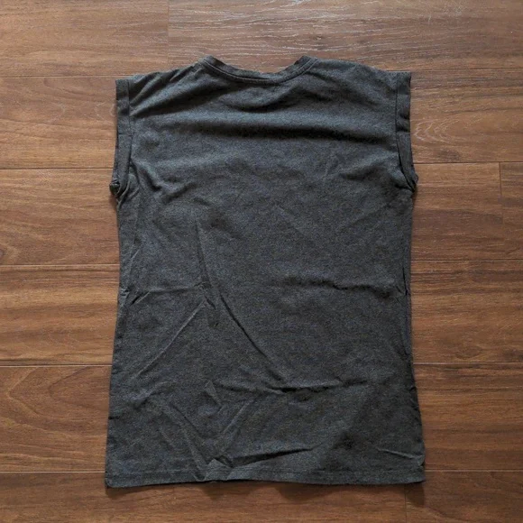 Primark in pizza we crust Pocket Roll Sleeve T-shirt - Picture 6 of 7